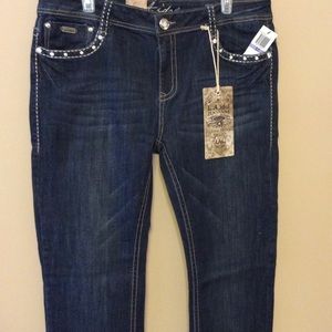 NWT- LA Idol Bling Jeans